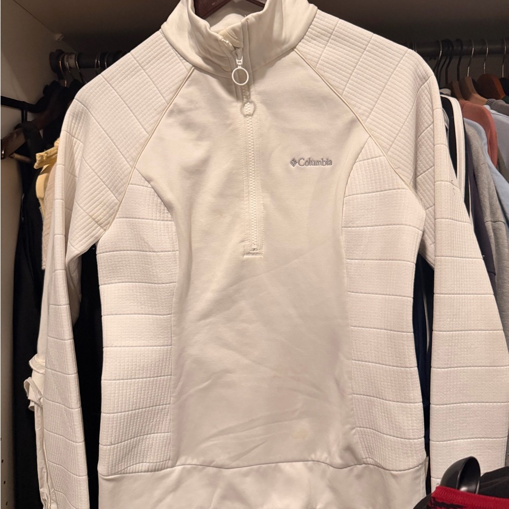 Columbia Women's Cream Cowl Neck Sweater
